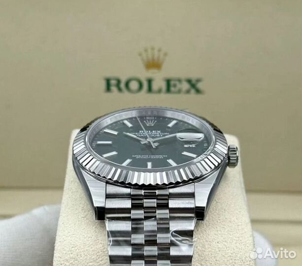 Часы Rolex DateJust Mint Green