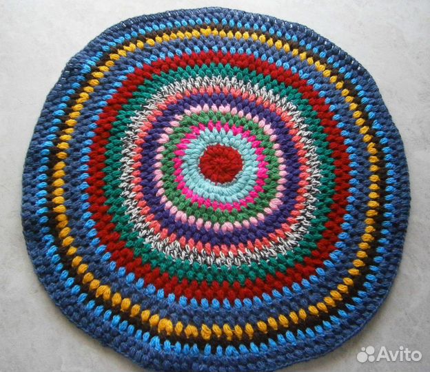 Коврики вязаные