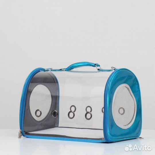 Сумка - переноска для животных, прозрачная, 43 х 2