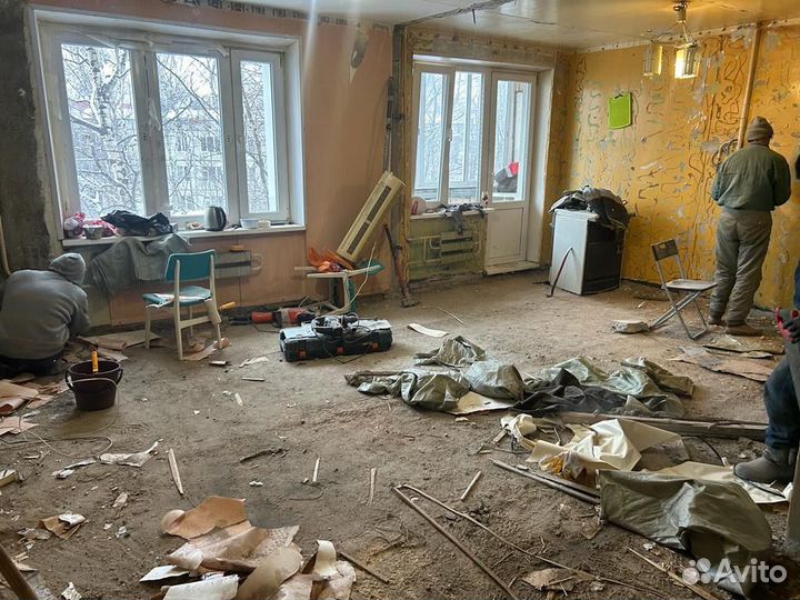 Вывоз мусора/Демонтаж под ключ