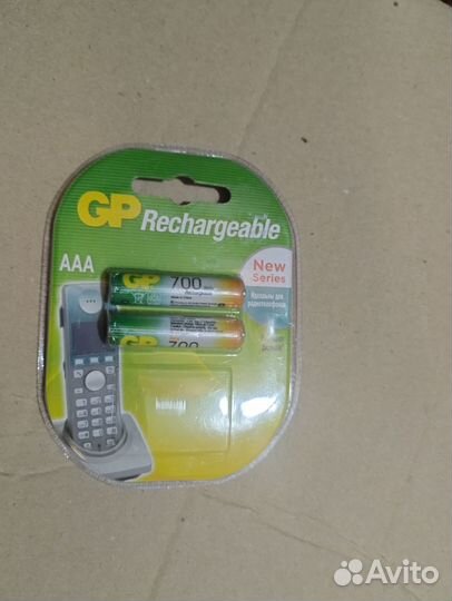 Аккумуляторные батарейки gp