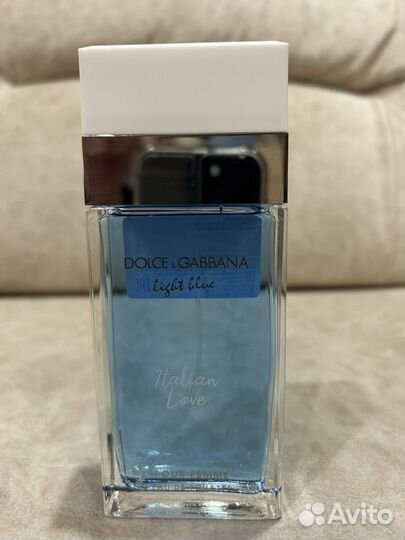 Dolce & gabbana light blue italian love