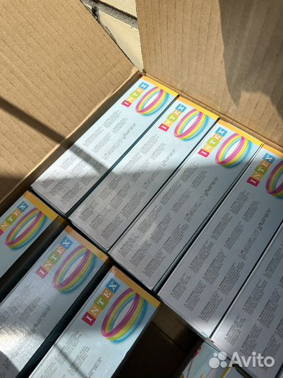 Детский надувной бассейн intex