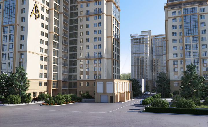 3-к. квартира, 113,8 м², 9/20 эт.