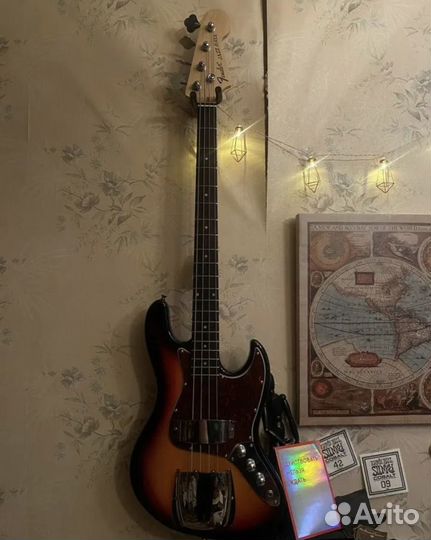 Бас гитара fender jazz bass