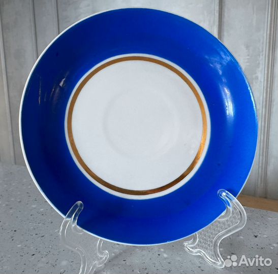 Блюдце тюльпан рябина дулево 1960 г