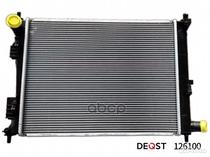 Радиатор охлаждения Hyundai Solaris 10-; Kia Ri