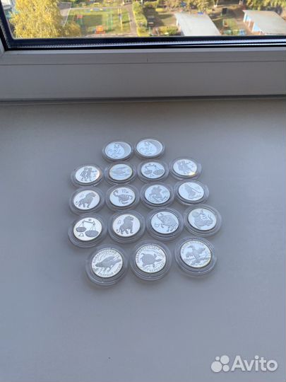 Серебряные монеты россии