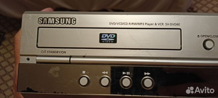 Видеомагнитофон видеодвойка Samsung sv-dvd6e