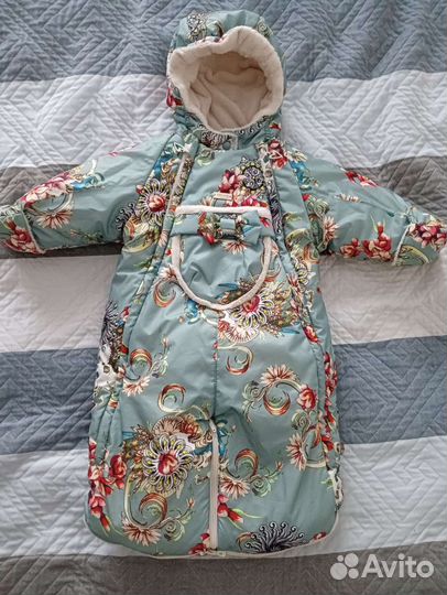 Зимний комбинезон для девочки