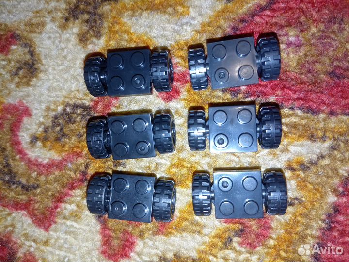 Lego колеса 6шт