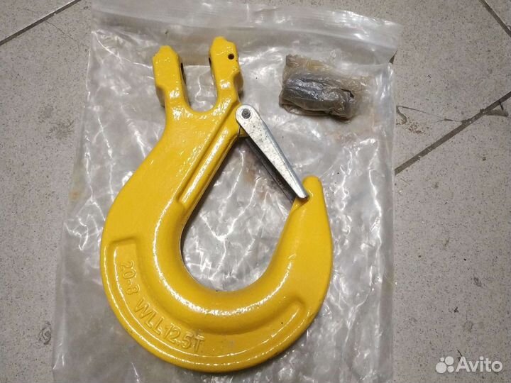 Крюк с вилочным соединением 12.5т