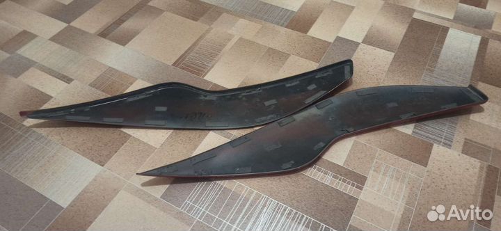 Ресницы на фары форд фокус 2 рестайлинг