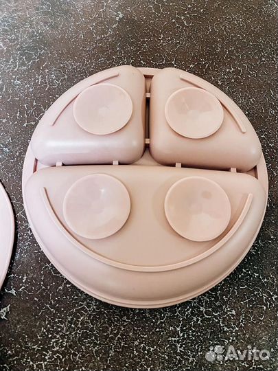 Силиконовая детская посуда