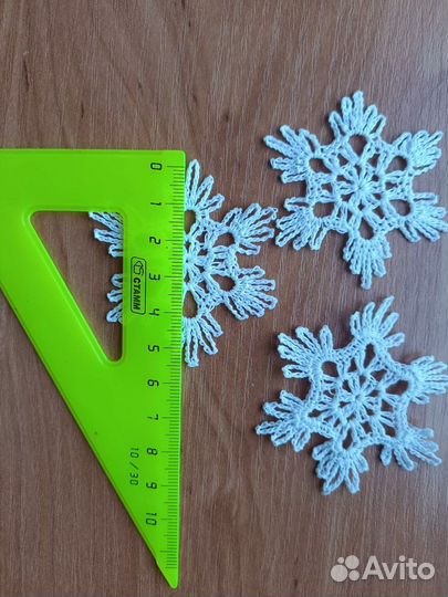 Набор снежинок 12 шт