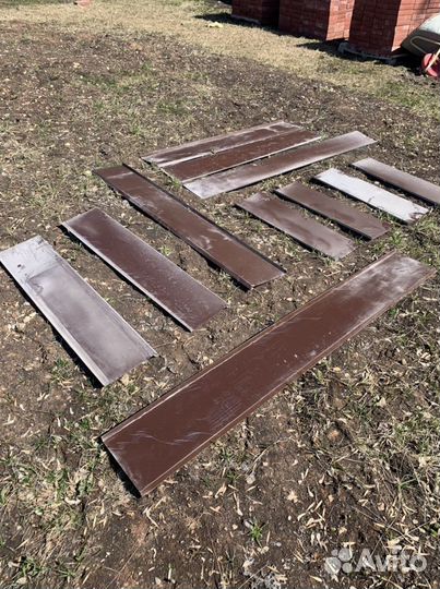 Металлические отливы на окна (подоконники)