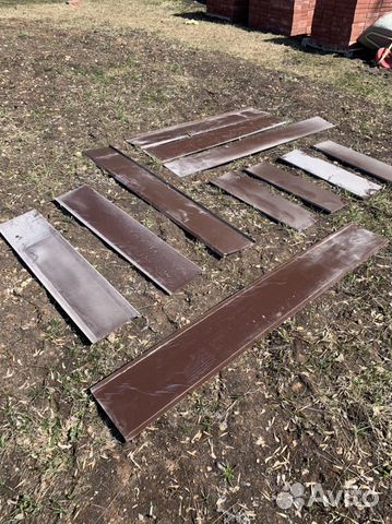 Металлические отливы на окна (подоконники)