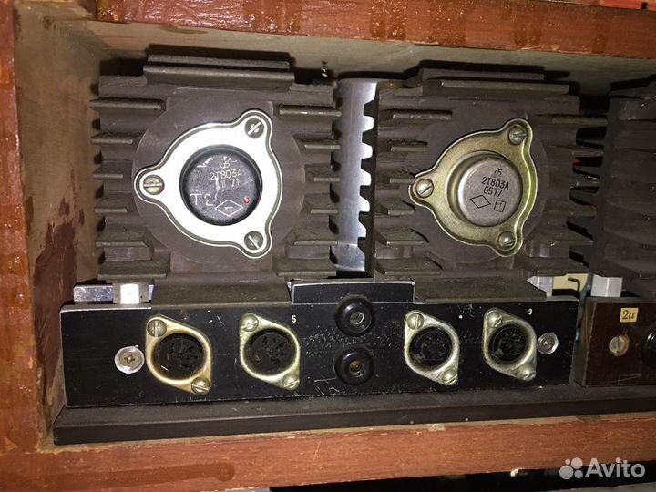 Усилитель, самоделка, конец 70х