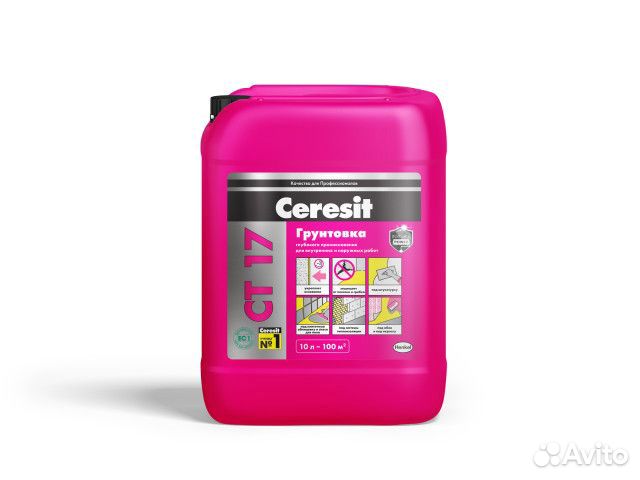 Ceresit Грунтовка CT 17 (1л)