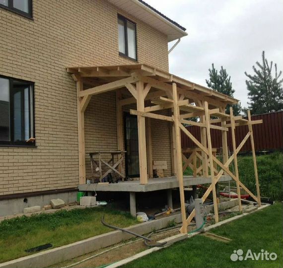 Строительство пристроек, ремонт дачных домов