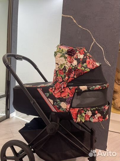 Люлька Cybex Priam 3 Spring blossom