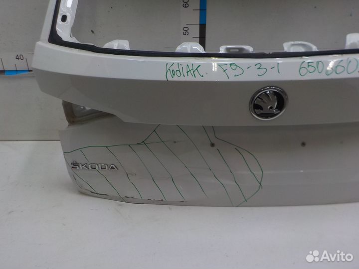 Дверь багажника Skoda Kodiaq 2016
