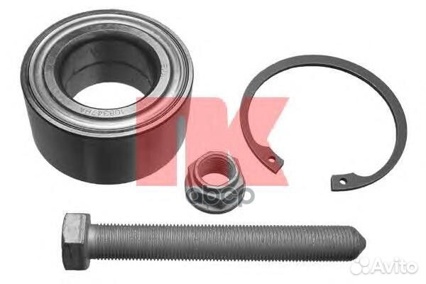 Подшипник ступицы задний 38x43x80 762527 Nk