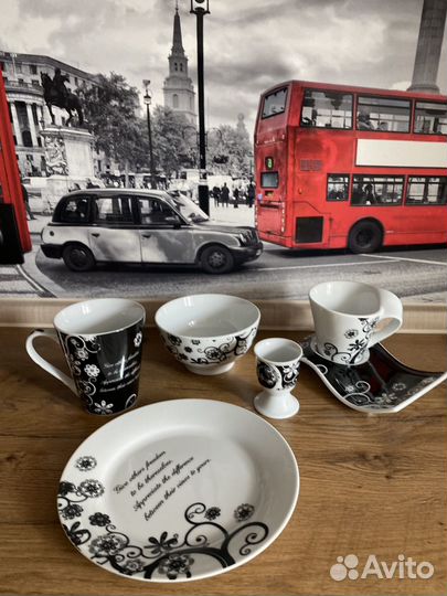 Фарфоровая посуда Dinner time