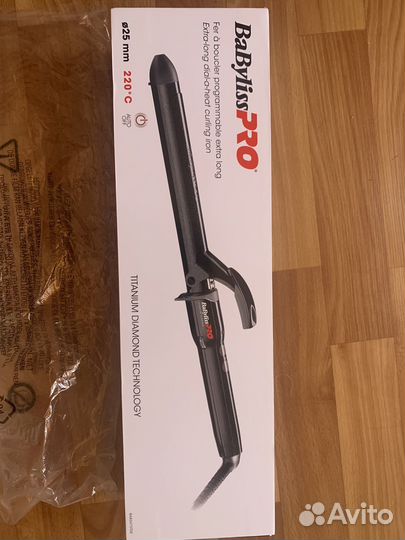 Плойка для волос Babyliss Pro 25mm