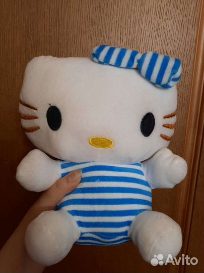Мягкая плюшевая игрушка Hello Kitty Хелло Китти