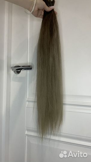 Волосы для наращивания натуральные бу