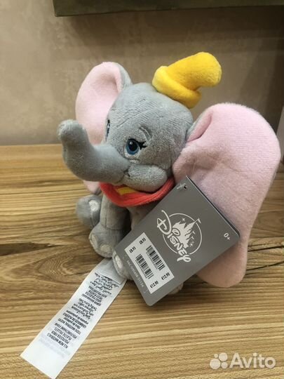 Слонёнок Дамбо Disney original 18 см слоник