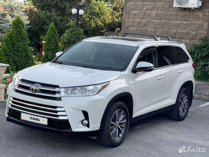 Toyota Highlander 3.5 AT, 2019, 35 000 км