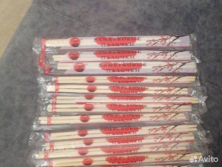 Китайские палочки из бамбука(цена за шт)