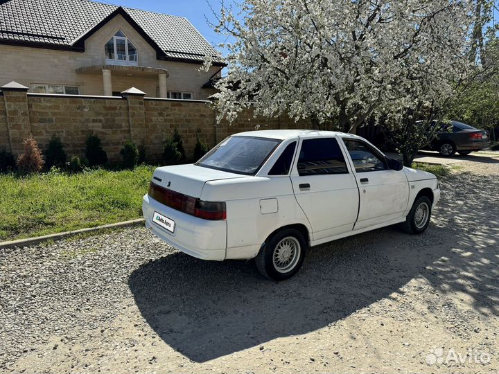 ВАЗ 2110 1.5 МТ, 1998, битый, 480 000 км