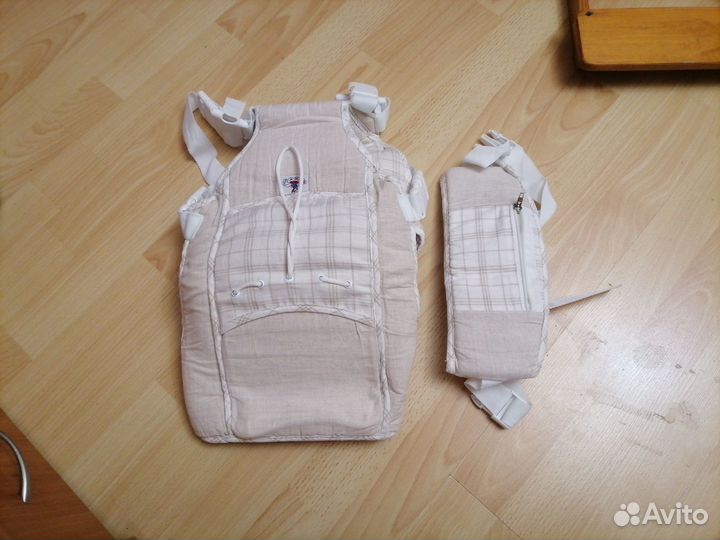 Рюкзак переноска кенгуру для малыша Bombus