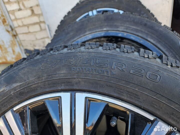 Колёса оригинал Volvo хс90 275 45 R20 зима липучка