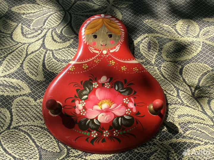 Матрешка вешалка для полотенец