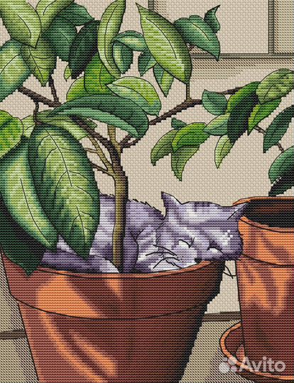 Авторская схема вышивки крестом