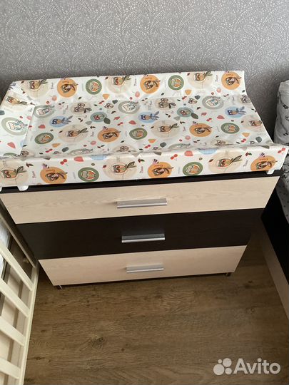 Пеленальная доска на комод