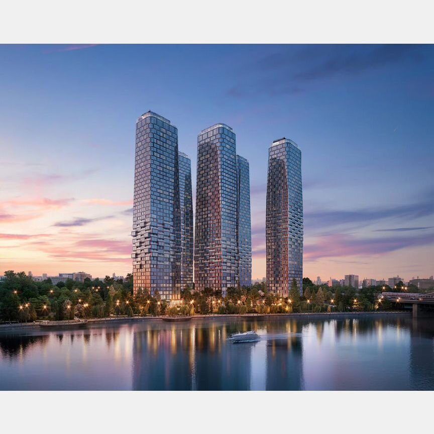 2-к. квартира, 68 м², 7/46 эт.