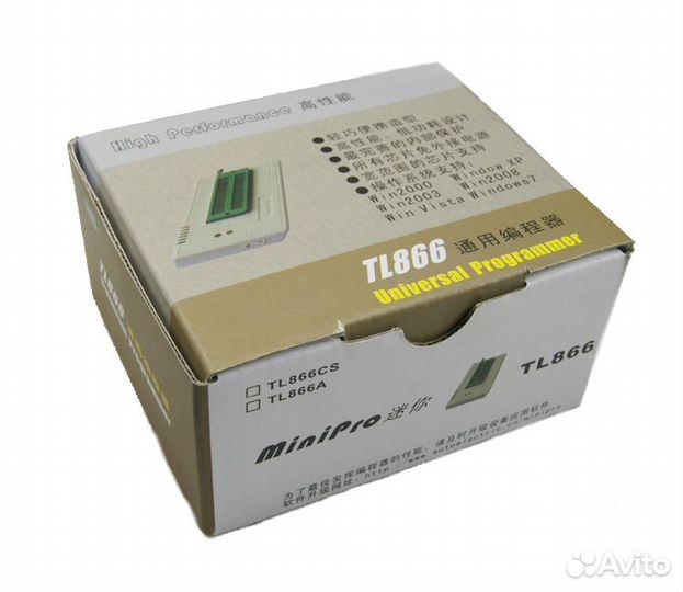 Новый программатор minipro TL866A icsp USB