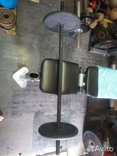 Штанга и стойка