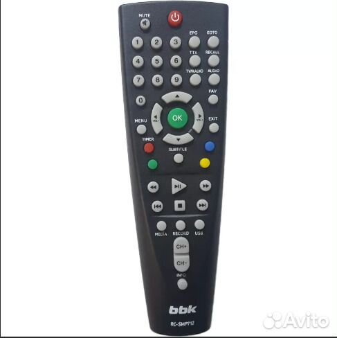 Пульт BBK RC-SMP712 IC для T2-ресивера BBK SMP125H