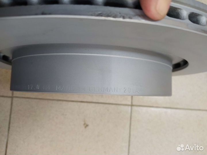 Диск тормозной задний рендж ровер спорт