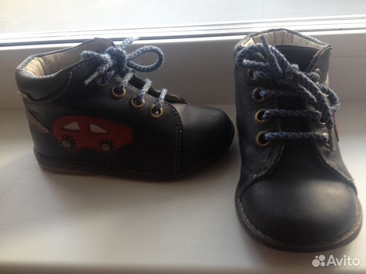 Ботиночки кожаные р.22 