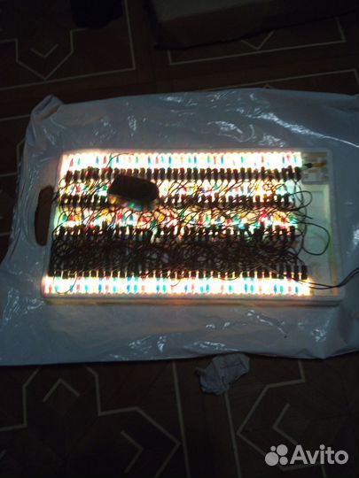 Гирлянда цвето музыкальная