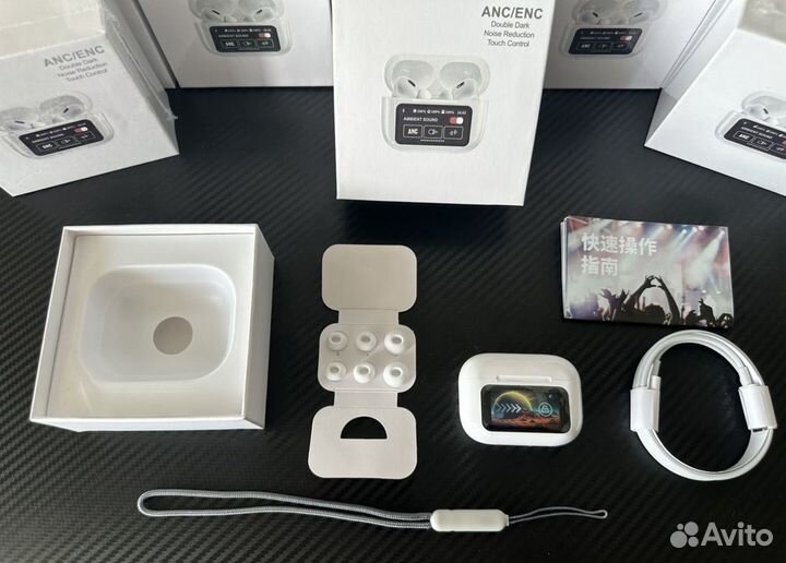 AirPods Pro 2 ANC/ENC SMART Case A9PRO с экраном