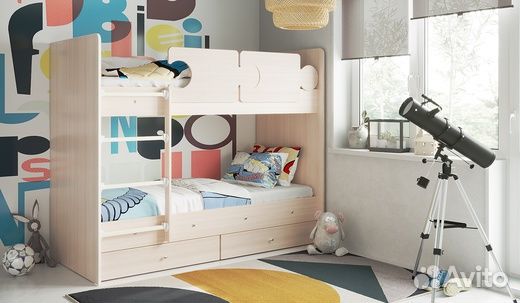 Кровать двухярусная 
