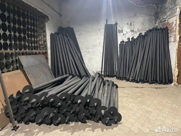 Винтовые сваи с монтажом под ключ